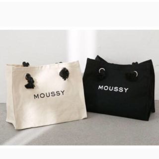 マウジー(moussy)の人気完売品♡MOUSSYキャンバストートバッグ♡ショッパー型トートバック♡新品(トートバッグ)