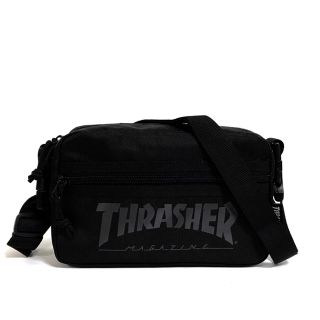 スラッシャー(THRASHER)の【THRASHER】2Wayミニショルダー［BK/クリアロゴ］(ショルダーバッグ)