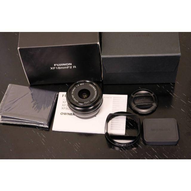 富士フイルム Fujifilm XF 18mm F2 R☆元箱☆送料無料 開店記念セール