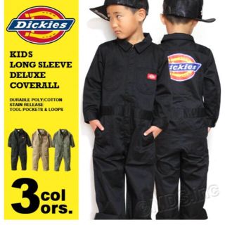 ディッキーズ(Dickies)のレア♡ディッキーズ♡TCツイルカバーオール♡ブラック(その他)