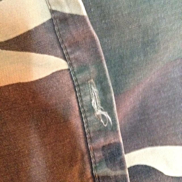 Ungrid(アングリッド)のungrid迷彩ドルマンシャツ レディースのジャケット/アウター(ミリタリージャケット)の商品写真