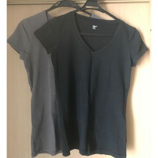 ギャップ(GAP)のＧＡＰ半袖 Tシャツ カットソー2枚セット 綿95% ポリウレタン5%肌触り最高(Tシャツ(半袖/袖なし))