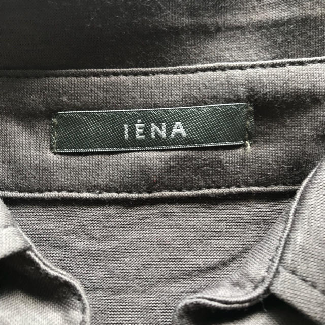 IENA(イエナ)のIENA イエナ ノースリーブ カットソー チャコールグレー フリーサイズ レディースのトップス(カットソー(半袖/袖なし))の商品写真