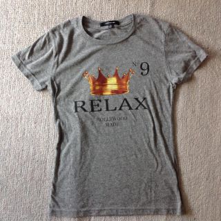 ハリウッドメイド(HOLLYWOOD MADE)の★ハリウッドメイド★RELAX Tシャツ★Hollywood made★クラウン(Tシャツ(半袖/袖なし))