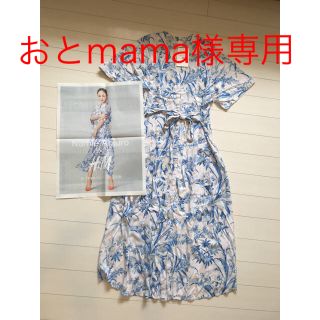 エイチアンドエム(H&M)の安室奈美恵×H&M 大人気花柄ワンピース(ロングワンピース/マキシワンピース)