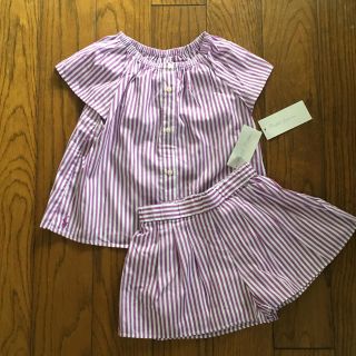 ラルフローレン(Ralph Lauren)の【専用】Ralph Lauren新品ガールズ用セットアップチュニック&キュロット(ワンピース)