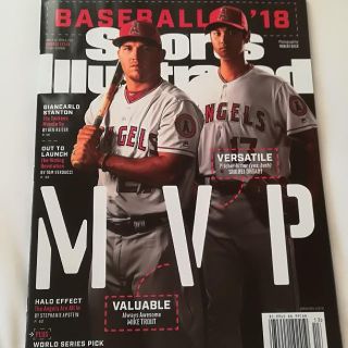 大谷翔平 表紙 スポイラ誌 スポーツ・イラストレイテッド マガジントラウト(趣味/スポーツ)