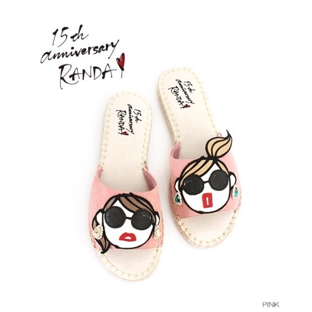 RANDA - 最安値！新品 RANDA サンダル ミウラダイチ