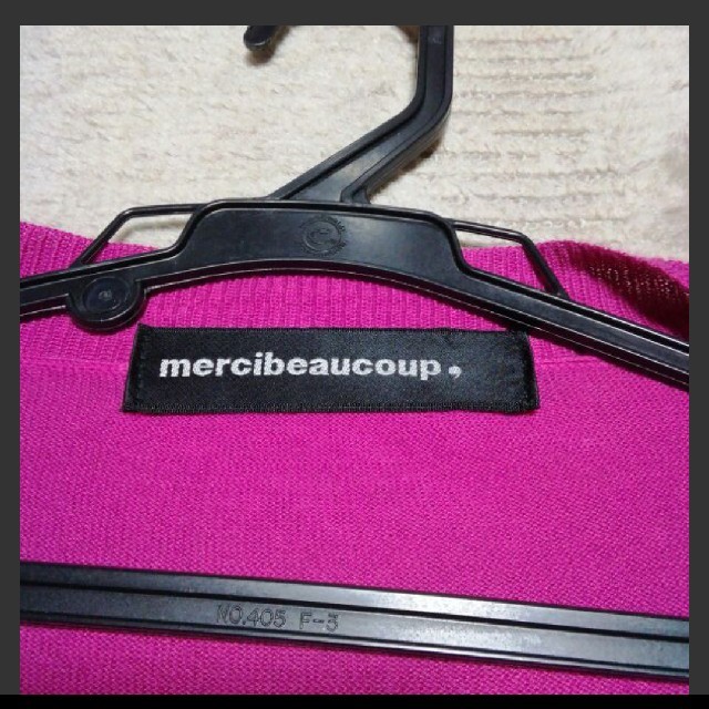 mercibeaucoup(メルシーボークー)のmercibeaucnup, メルシーボークー　カーディガン レディースのトップス(カーディガン)の商品写真