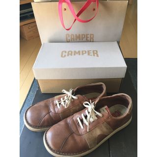 カンペール(CAMPER)の（ 週末値下 ）カンペール ビッグフット レザースニーカー(スニーカー)