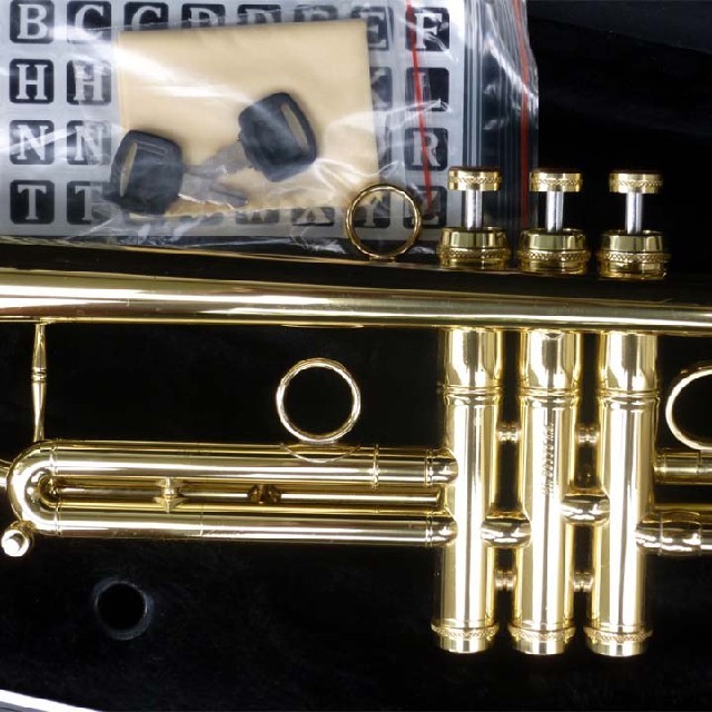 キャロルブラス・トランペット（Carol Brass Trumpet） 楽器の管楽器(トランペット)の商品写真