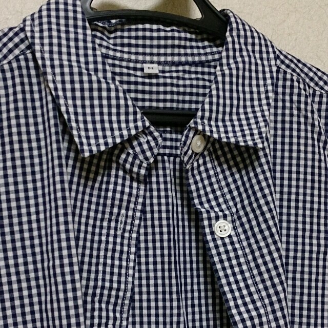 MUJI (無印良品)(ムジルシリョウヒン)のギンガムチェックシャツ レディースのトップス(シャツ/ブラウス(長袖/七分))の商品写真