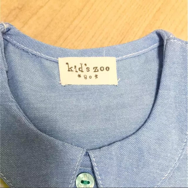 kid’s zoo(キッズズー)の◼︎キッズズー カバーオール 半袖 80 夏◼︎ キッズ/ベビー/マタニティのベビー服(~85cm)(カバーオール)の商品写真