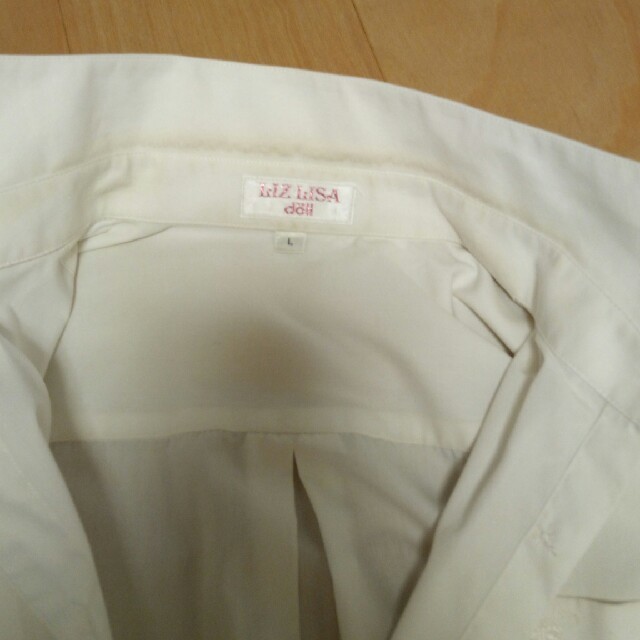 LIZ LISA doll(リズリサドール)のリズリサ　半袖　スクールシャツ レディースのトップス(Tシャツ(半袖/袖なし))の商品写真