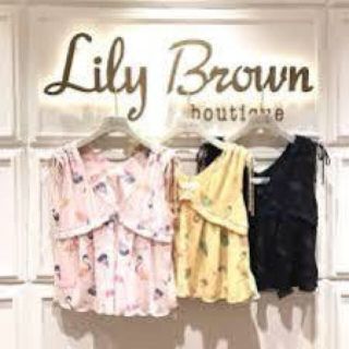 リリーブラウン(Lily Brown)のリリーブラウン ♡ フラミンゴトップス(タンクトップ)