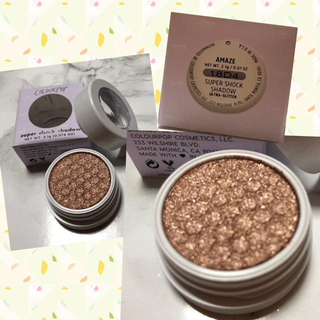 colourpop(カラーポップ)の新品 カラーポップ 【SSS】 アイシャドウ #Amaze コスメ/美容のベースメイク/化粧品(アイシャドウ)の商品写真