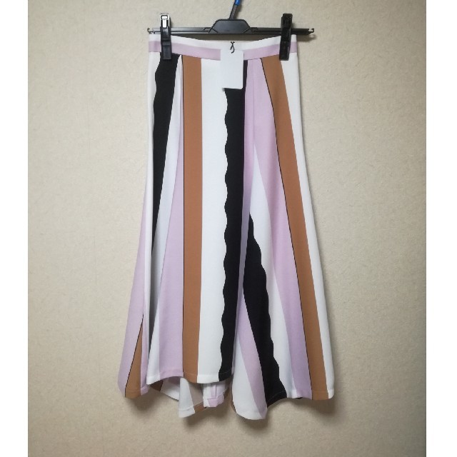Mystrada(マイストラーダ)のマイストラーダ☆スカラストライプスカート レディースのスカート(ひざ丈スカート)の商品写真