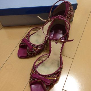 シンシアローリー(Cynthia Rowley)のシンシアローリーの靴  22.5センチ(サンダル)