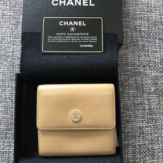 シャネル(CHANEL)の【値下げ】CHANEL👛ココマーク 二つ折り財布 ギャランティーカード付き(財布)