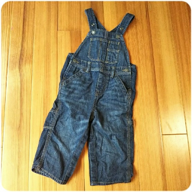 babyGAP(ベビーギャップ)の＊デニム オーバーオール 90cm babyGAP＊ キッズ/ベビー/マタニティのキッズ服男の子用(90cm~)(パンツ/スパッツ)の商品写真