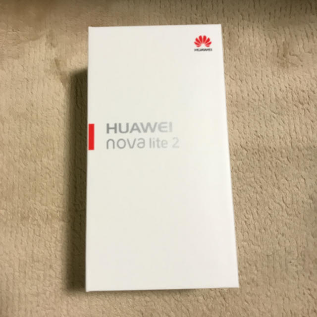 SIMフリー HUAWEI nova lite2 黒 新品 未開封 一括購入品