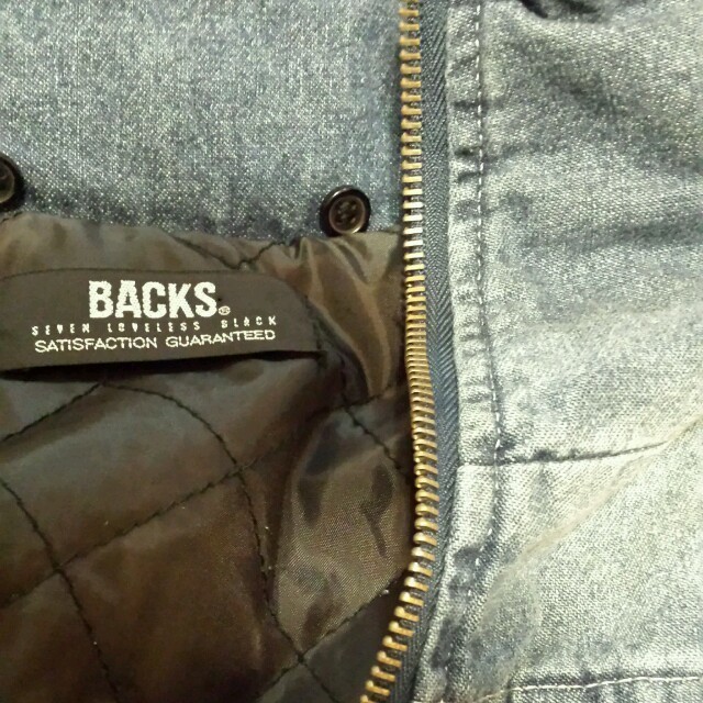 BACKS(バックス)のBACKS ☆ デニム ベスト レディースのトップス(ベスト/ジレ)の商品写真