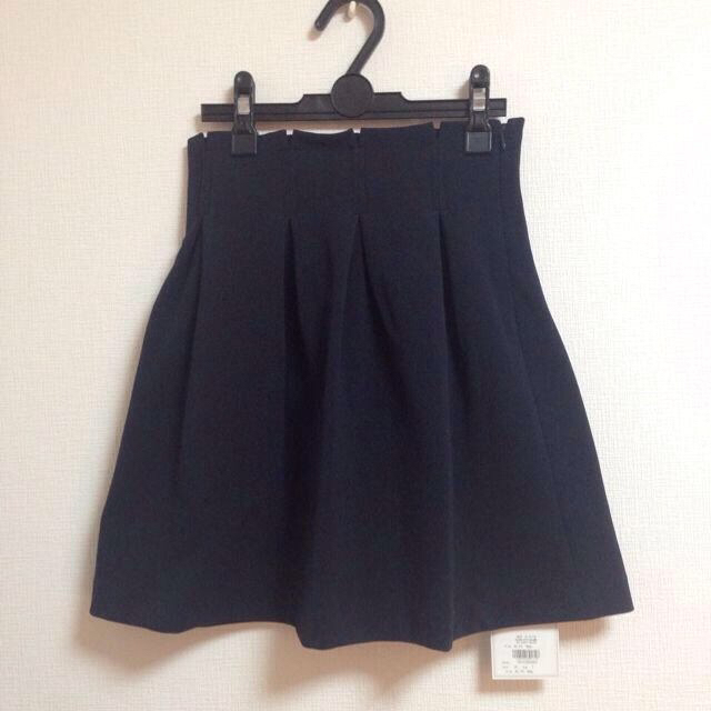 MERCURYDUO(マーキュリーデュオ)のマーキュリーデュオ タックフレアスカート レディースのスカート(ミニスカート)の商品写真