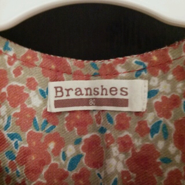 Branshes(ブランシェス)のバルーンワンピ80 キッズ/ベビー/マタニティのキッズ服女の子用(90cm~)(その他)の商品写真