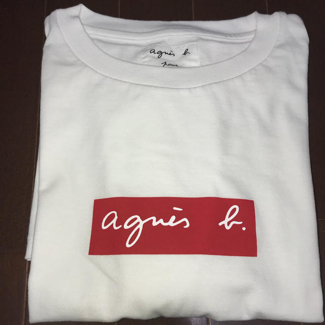 agnes b.(アニエスベー)の《いの様専用》agnes b.  ボックスロゴ Tシャツ メンズのトップス(Tシャツ/カットソー(半袖/袖なし))の商品写真