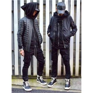 リックオウエンス(Rick Owens)の17AW drkshdw  パーカー L rick owens(パーカー)