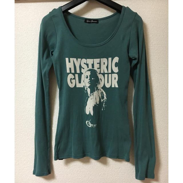 HYSTERIC GLAMOUR(ヒステリックグラマー)のHYSTERIC GLAMOR ロングTシャツ レディース レディースのトップス(Tシャツ(長袖/七分))の商品写真