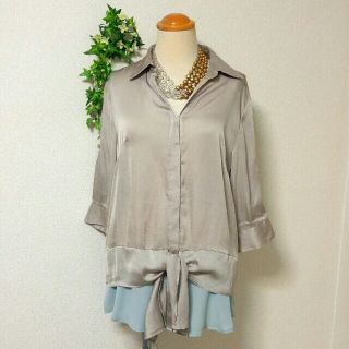 メイソングレイ(MAYSON GREY)の美品　メイソングレイ　ブラウス(シャツ/ブラウス(長袖/七分))