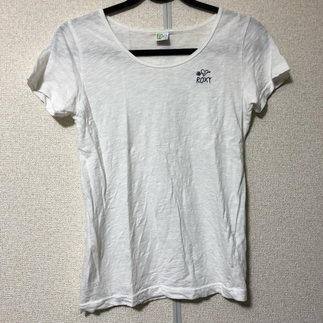 Roxy(ロキシー)のROXY白Tシャツ レディースのトップス(Tシャツ(半袖/袖なし))の商品写真