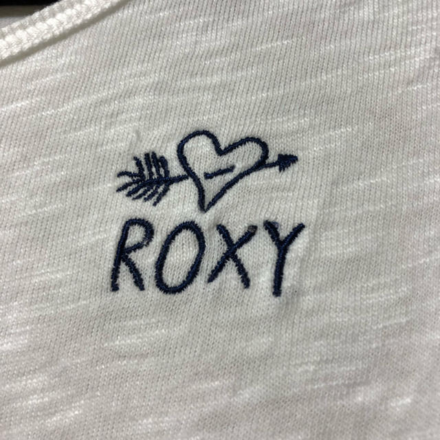 Roxy(ロキシー)のROXY白Tシャツ レディースのトップス(Tシャツ(半袖/袖なし))の商品写真