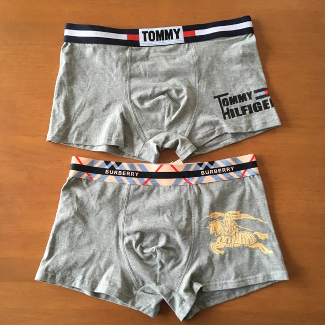 BURBERRY(バーバリー)の【2枚】Burberry・TOMMY HILFIGER【XXL】ボクサーパンツ メンズのアンダーウェア(ボクサーパンツ)の商品写真