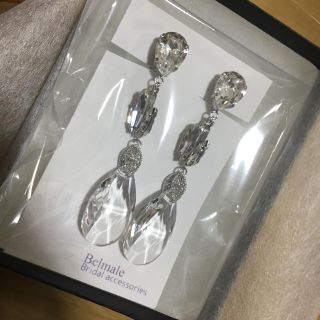 ヴェラウォン(Vera Wang)の【新品未使用】ベルマーレ 人気no2スワロフスキーイヤリング(イヤリング)