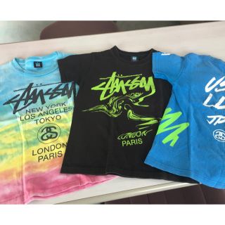 ステューシー(STUSSY)のstussy  Ｔシャツ  キッズ 130  L  ３枚セット(Tシャツ/カットソー)