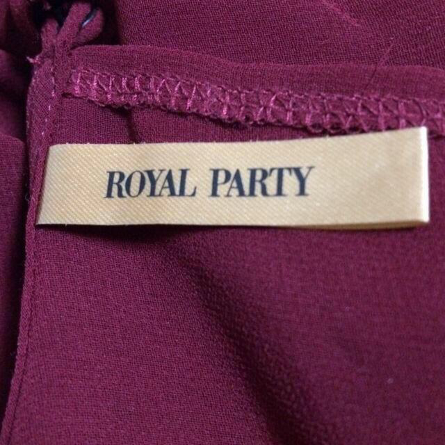 ROYAL PARTY(ロイヤルパーティー)の再値下げ ROYAL PARTYブラウス レディースのトップス(シャツ/ブラウス(半袖/袖なし))の商品写真