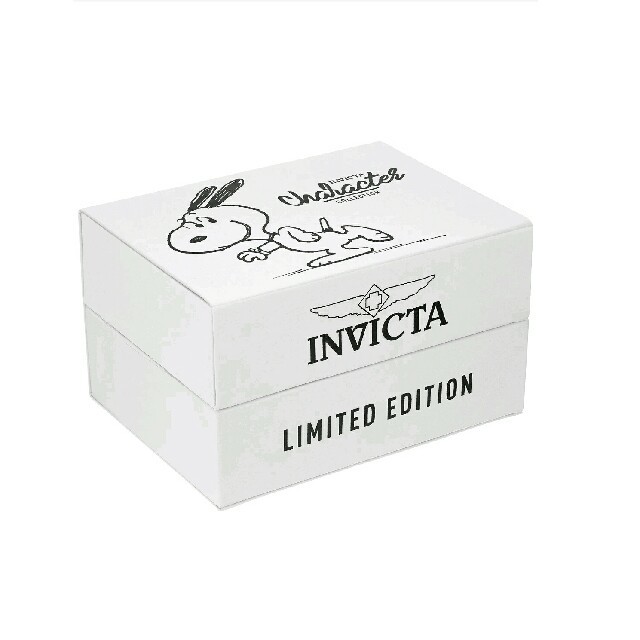 INVICTA(インビクタ)のインビクタ　キャラクターコレクション　ホワイト　スヌーピー　snoopy  メンズの時計(腕時計(アナログ))の商品写真