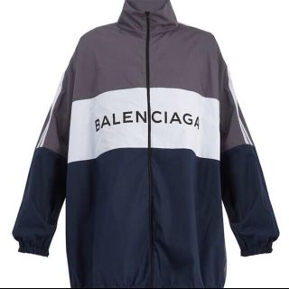 バレンシアガ(Balenciaga)のBALENCIAGA バレンシアガ ポプリン トラックジャケット(Tシャツ/カットソー(半袖/袖なし))