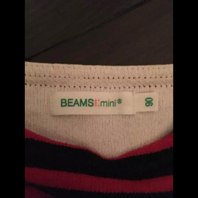 BEAMS(ビームス)のお値下げ！BEAMS mini カットソー キッズ/ベビー/マタニティのキッズ服女の子用(90cm~)(Tシャツ/カットソー)の商品写真