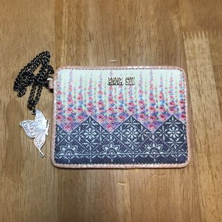 アナスイ(ANNA SUI)の【美品】パスケース(名刺入れ/定期入れ)