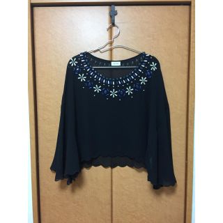 【23AW】LILY BROWN ビジューブラウス 未使用品