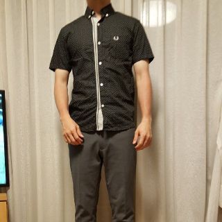 フレッドペリー(FRED PERRY)のFRED PERRYボタンダウン半袖シャツ(シャツ)