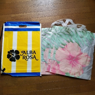 アルバローザ(ALBA ROSA)のALBAROSA 　ショップ袋セット(ショップ袋)