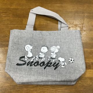 スヌーピー(SNOOPY)のスヌーピー 麻風ランチバッグ(キャラクターグッズ)