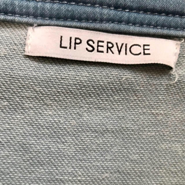 LIP SERVICE(リップサービス)のリップサービス デニム ジャケット レディースのジャケット/アウター(Gジャン/デニムジャケット)の商品写真