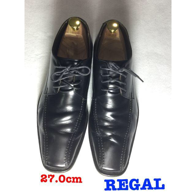 REGAL(リーガル)のREGAL リーガル 27.0cm Uチップ 黒 Black 革靴 メンズの靴/シューズ(ドレス/ビジネス)の商品写真