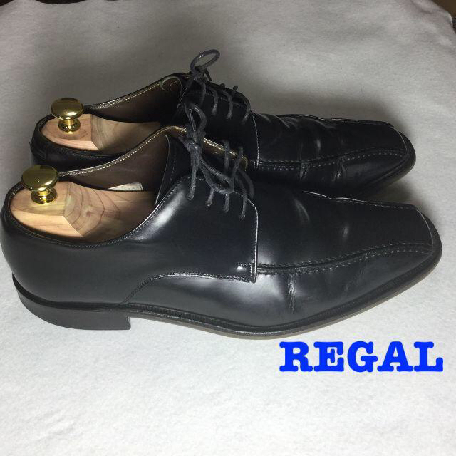 REGAL(リーガル)のREGAL リーガル 27.0cm Uチップ 黒 Black 革靴 メンズの靴/シューズ(ドレス/ビジネス)の商品写真