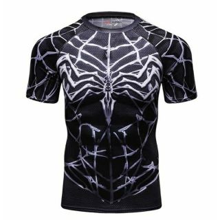 新品 半袖 メンズ アンダーシャツ スポーツウェア スパイダー①(Tシャツ/カットソー(半袖/袖なし))